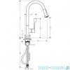 Hansgrohe Axor Citterio Jednouchwytowa bateria kuchenna 39835000